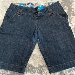 Boom Boom Jean Bermuda Shorts